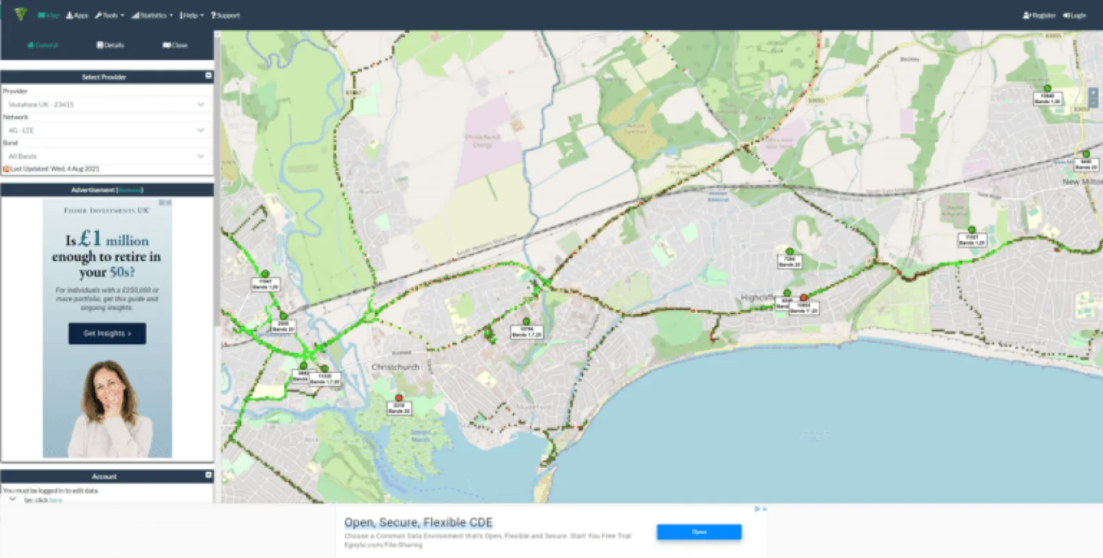 CellMapper Example